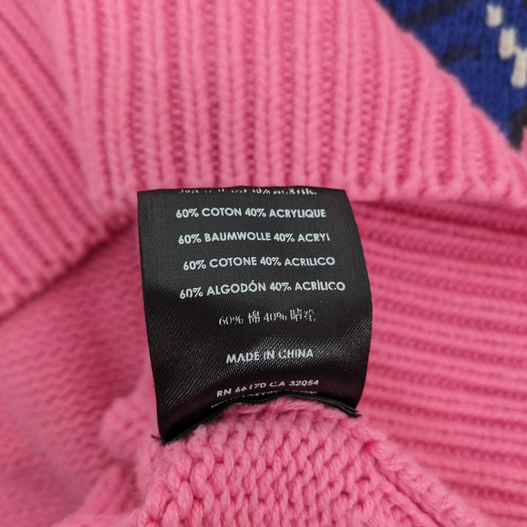 Lazy Oaf Pink Knit Sweater Dress Medium - Picture 11 of 12